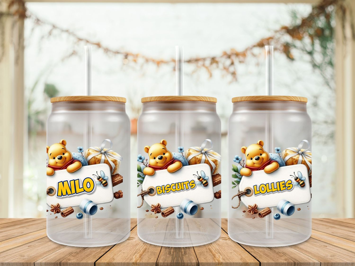 Pooh Tag Milo Biscuits Lollies