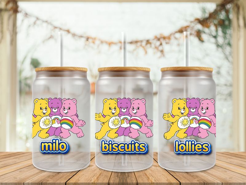 Care Bears Trio Milo Biscuits Lollies