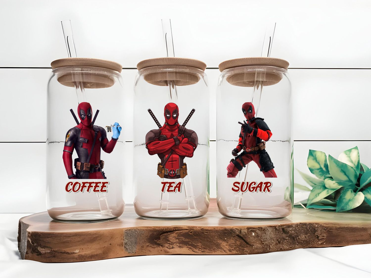 Deadpool Coffee Tea Sugar