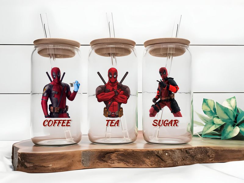 Deadpool Coffee Tea Sugar