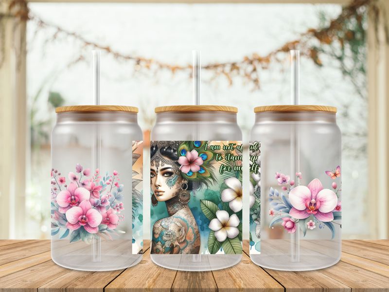 Tattooed Girl I Am Not Afraid To Stand Up For Myself