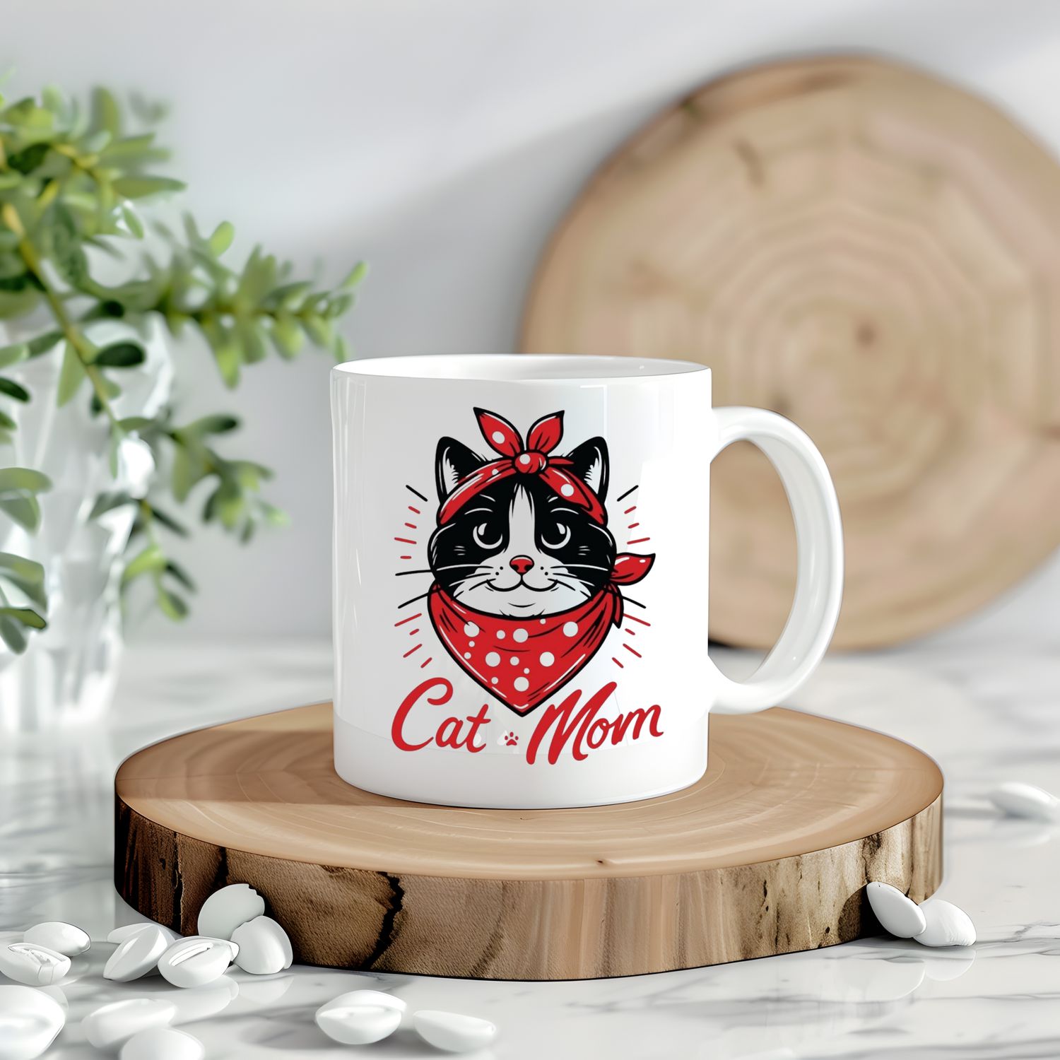 Cat Mom Decal