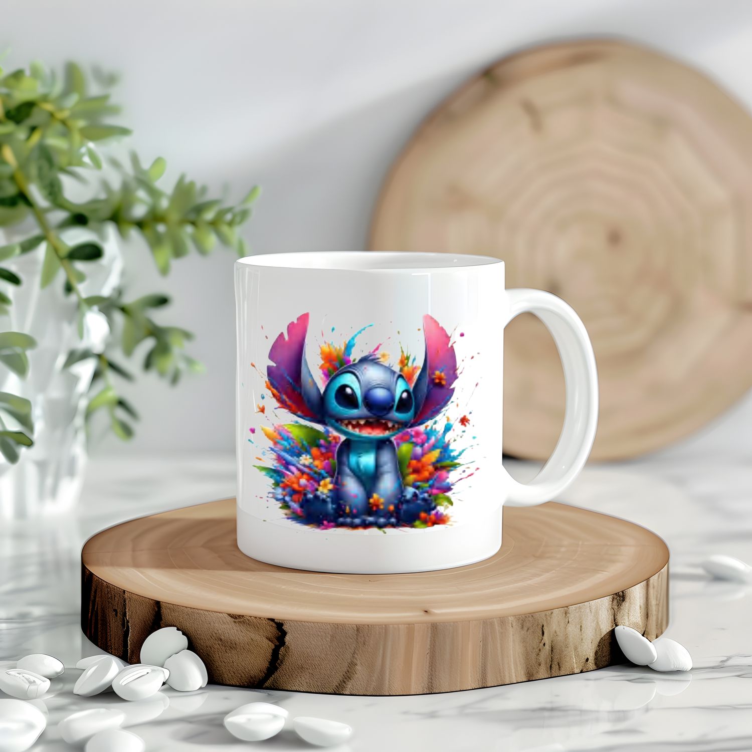Stitch Colour Splash Decal