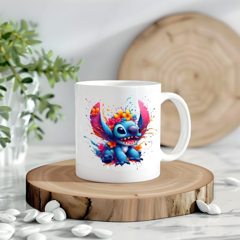 Stitch Colour Splash Side Decal