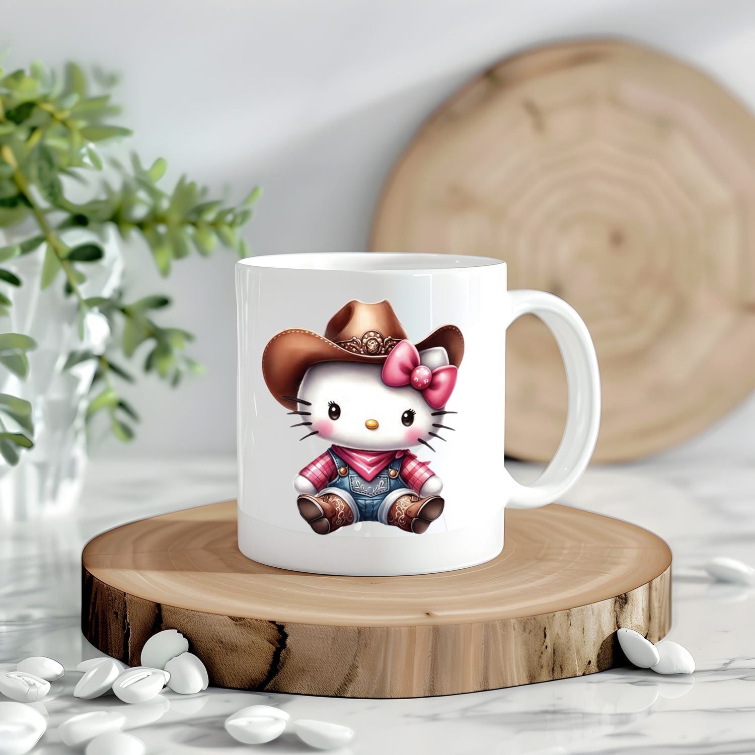 Hello Kitty Cowboy Decal