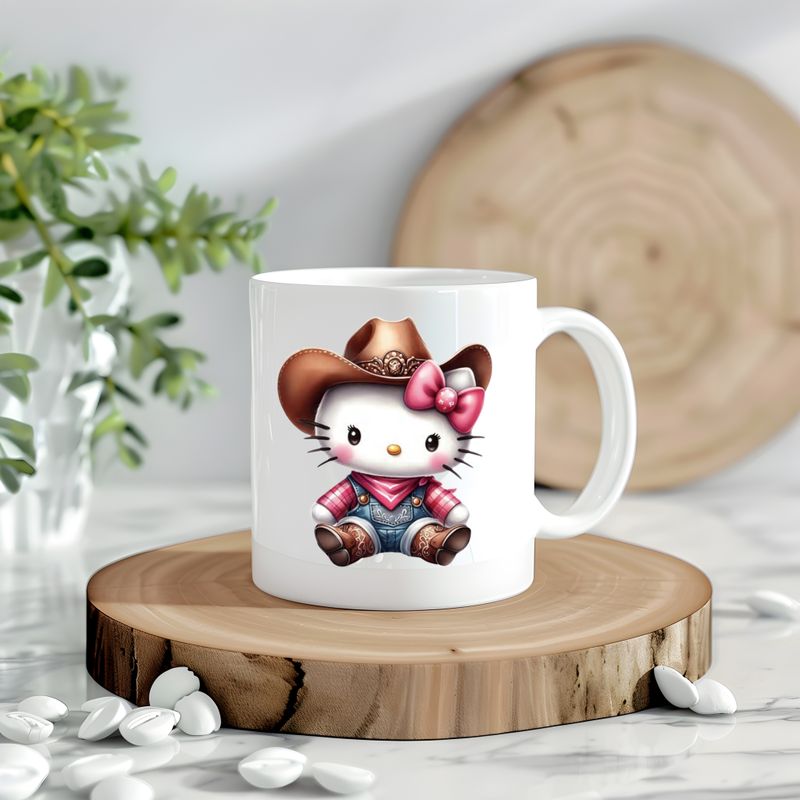 Hello Kitty Cowboy Decal