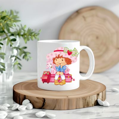 Strawberry Shortcake Sitting Decal