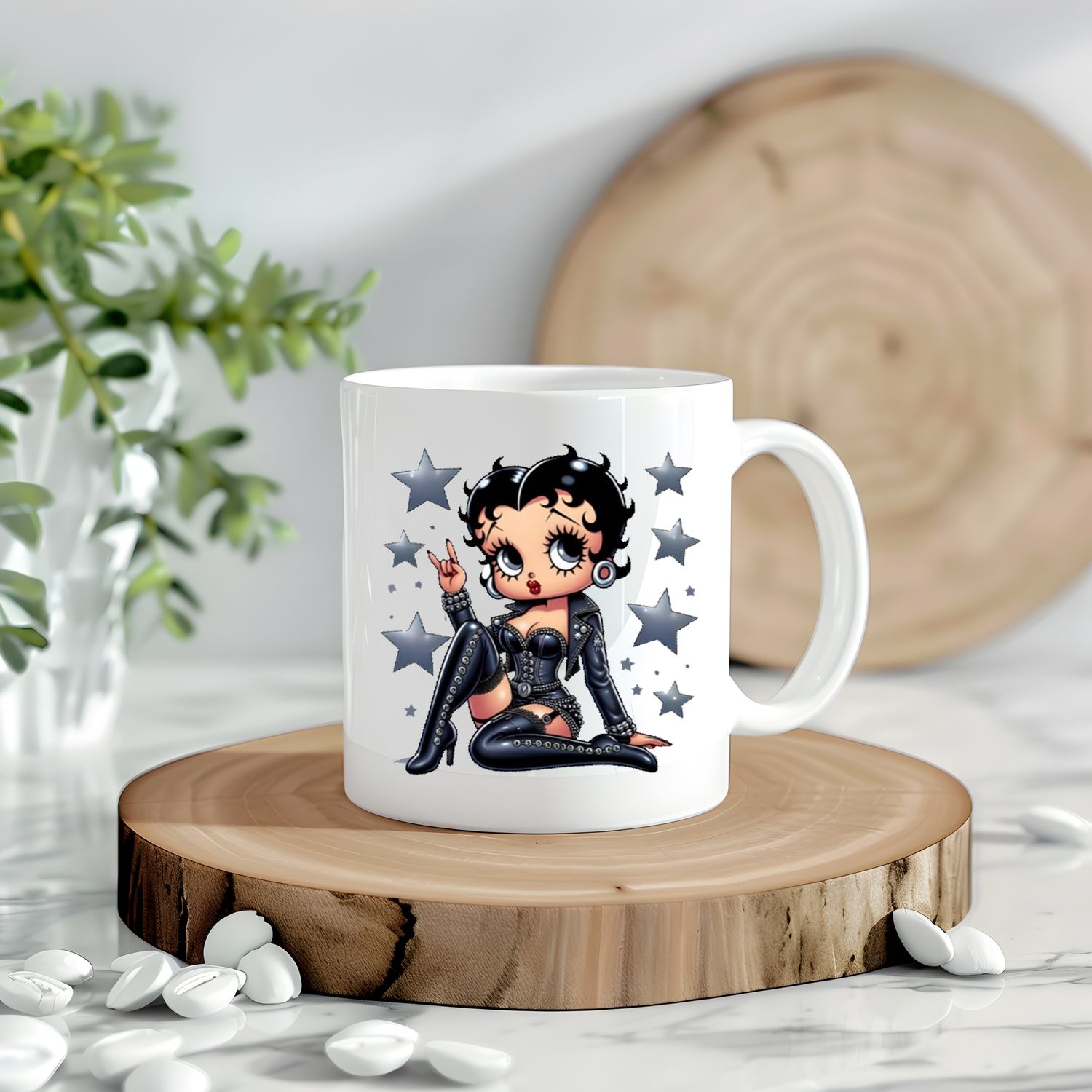 Betty Boop Black Outfit Decal