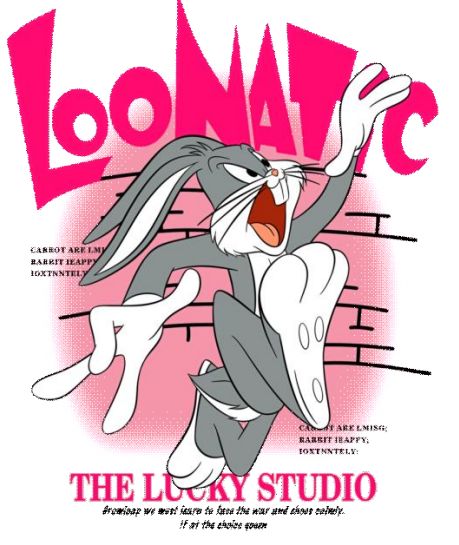 Bugs Bunny Loonatic Decal