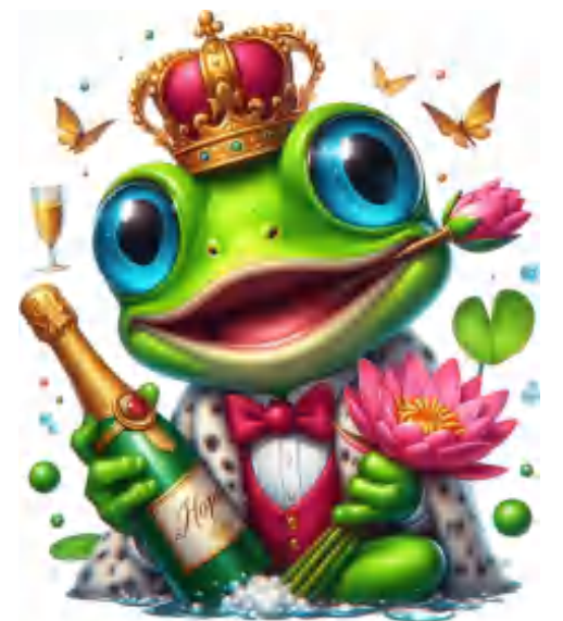 Frog Prince Decal