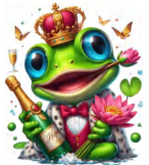 Frog Prince Decal