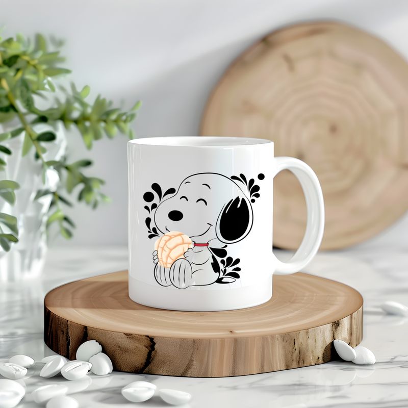 Snoopy Holding Beehive Decal