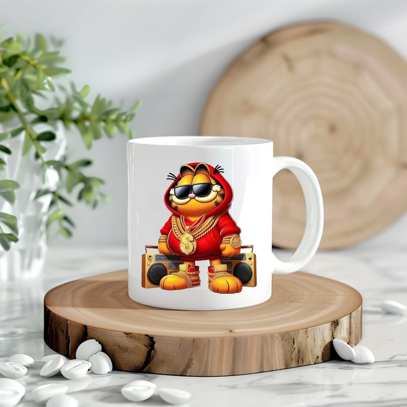 Garfield Radio Decal