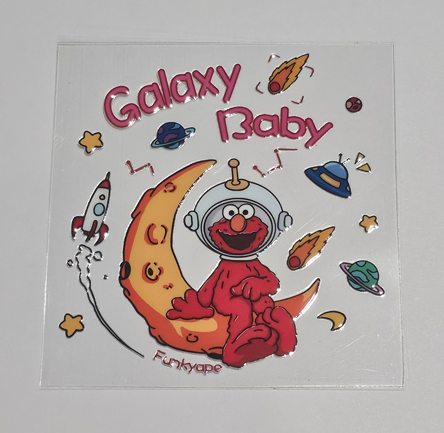Elmo Galaxy Baby Decal