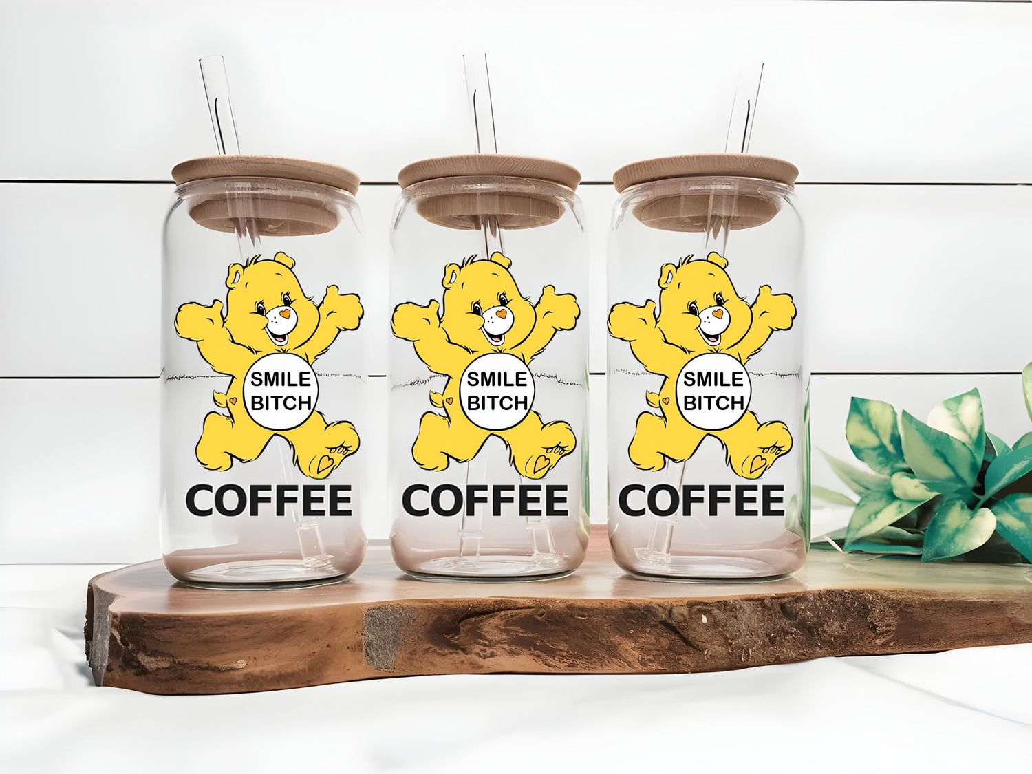 Care Bear Smile Bitch Coffee