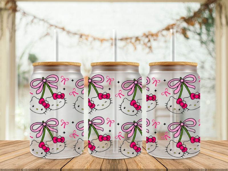 Hello Kitty Pink Bows Double Sided