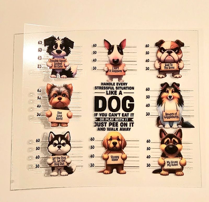 Handle Every Situation Like A Dog Decal