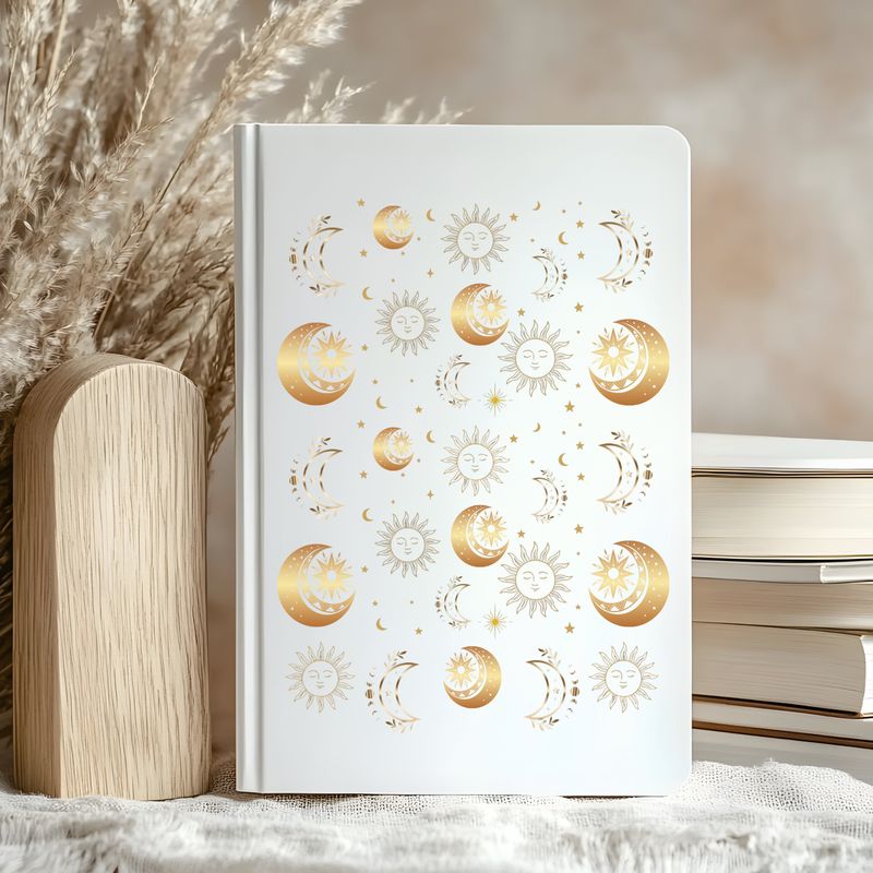 A5 Uv Dtf Wraps - Sun &amp; Moon