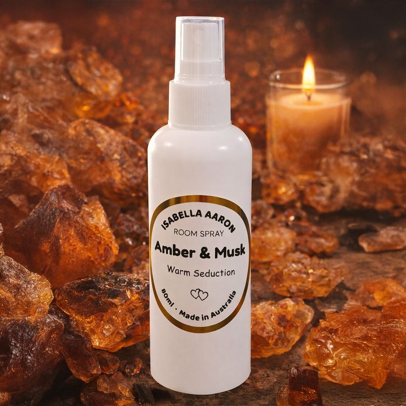 Amber &amp; Musk – 80 ml Room Spray