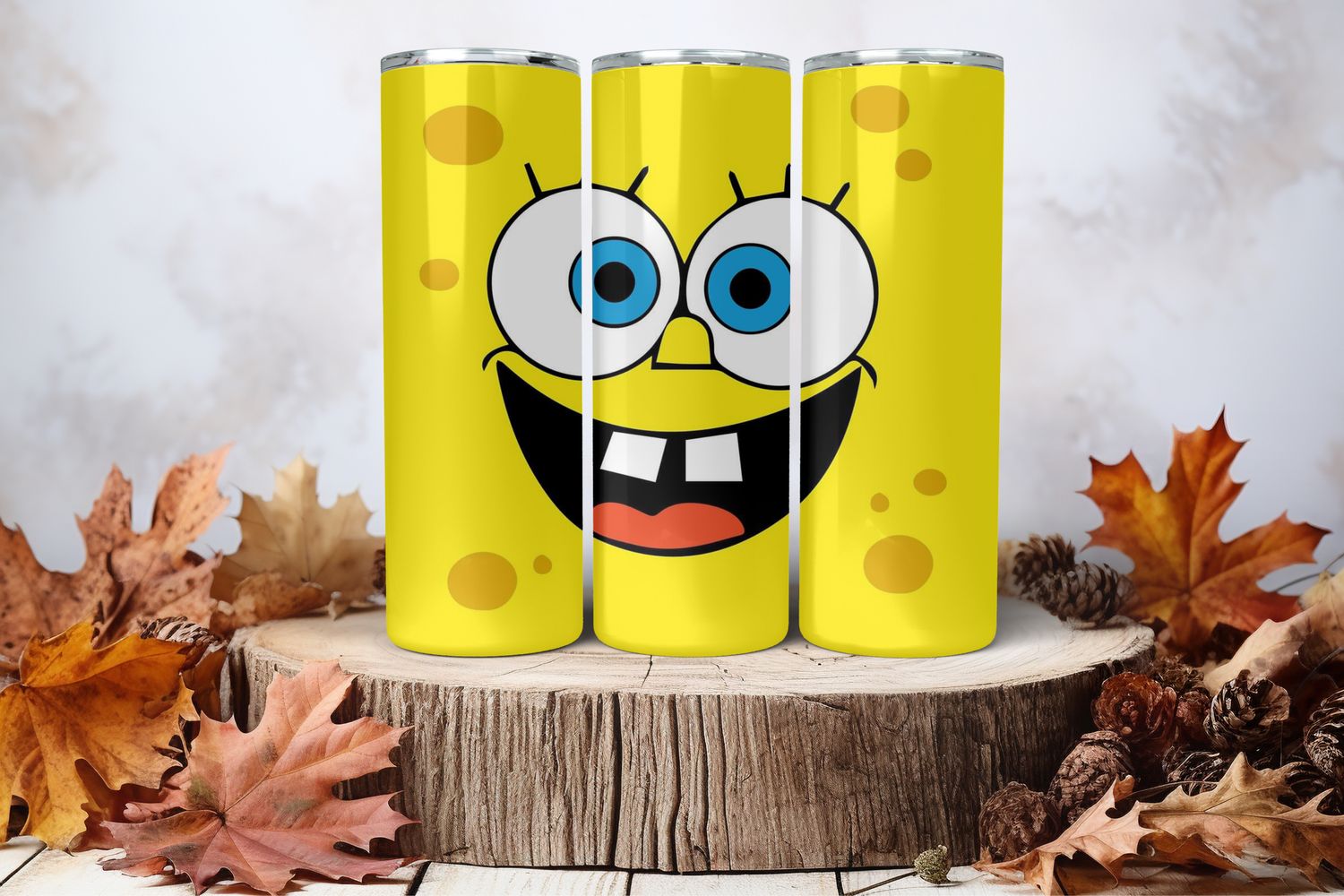 20oz Sublimation Tumbler Wrap Print - Spongebob #3