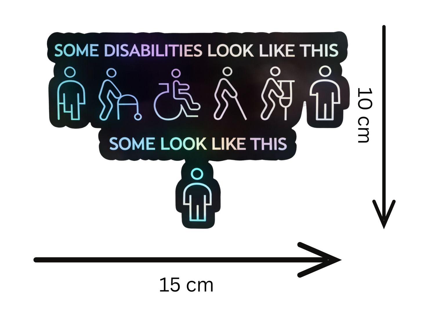 Some Disabilities Look Like This Car Sticker