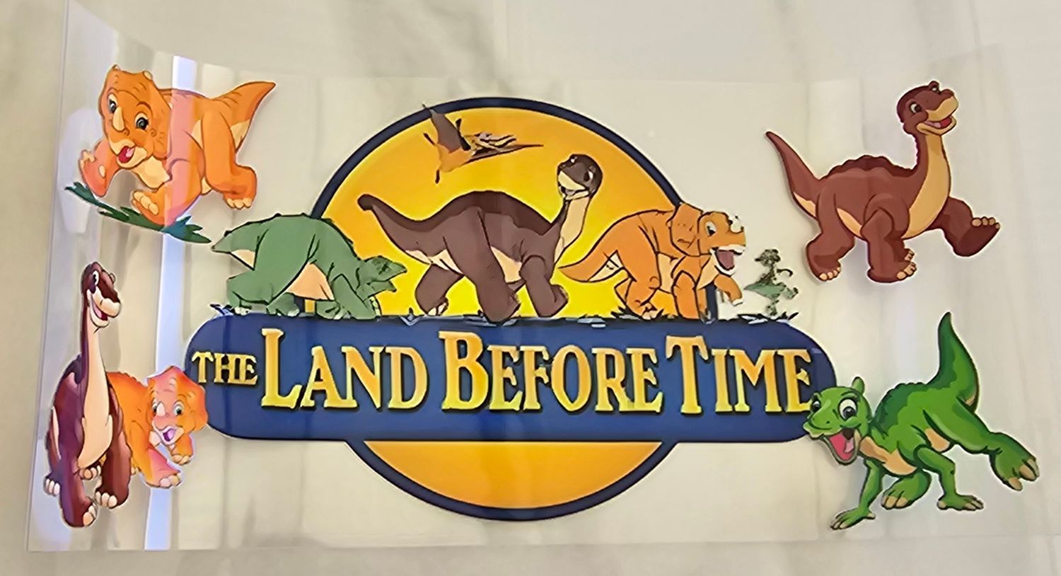 Double Sided Uv Dtf Wrap - Land Before Time