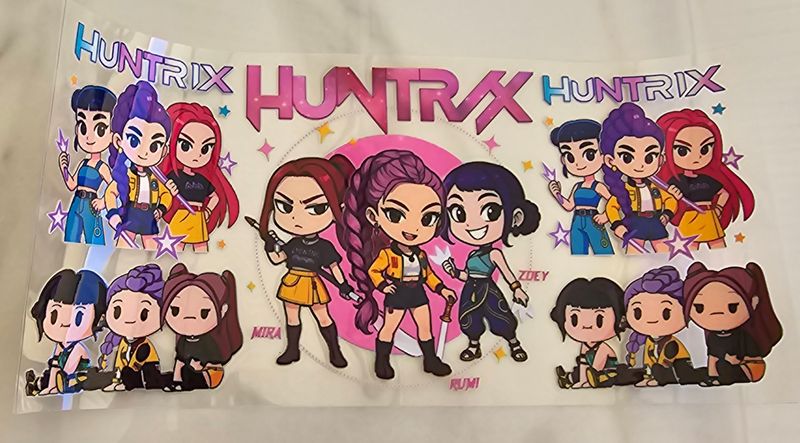 Double Sided Uv Dtf Wrap - Kpop #26