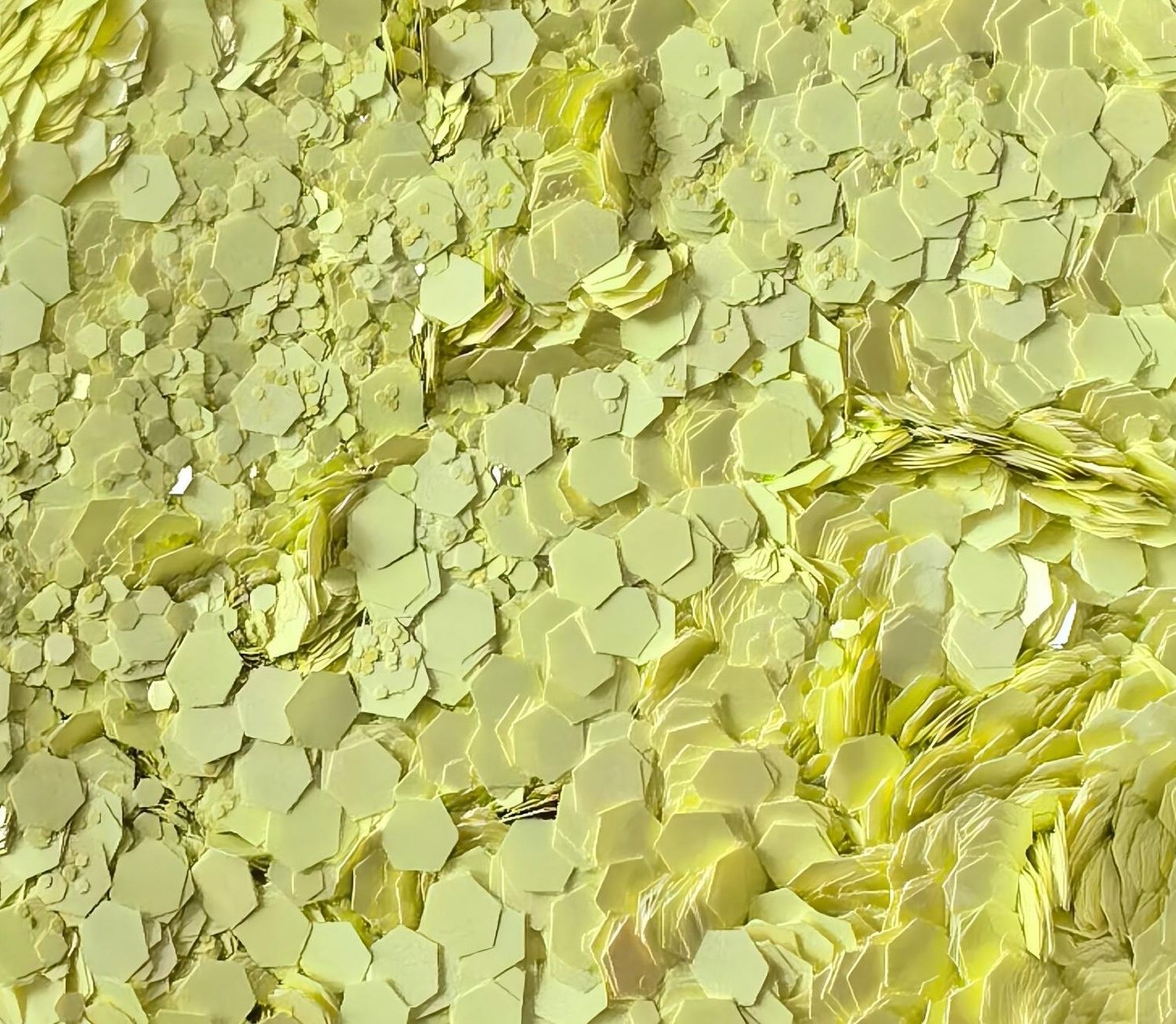 Pistachio Chunky Glitters Mix, GRAMS: 25g