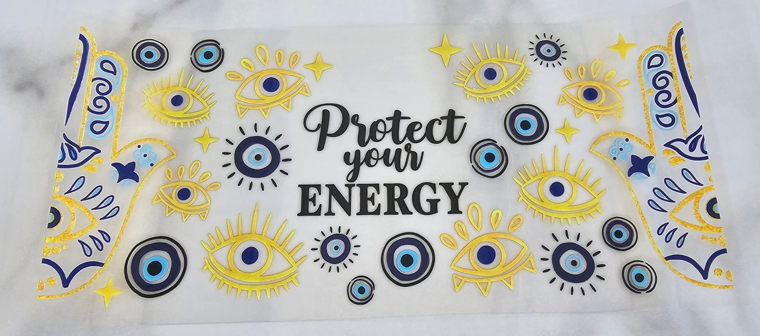 Double Sided Uv Dtf Wrap - Protect Your Energy