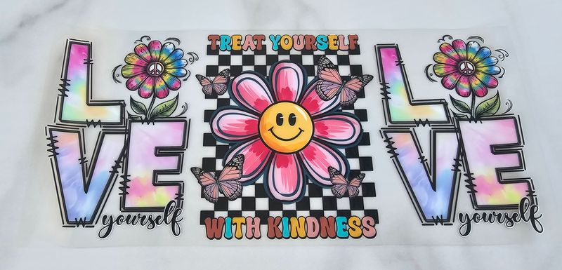 Double Sided Uv Dtf Wrap - Love Yourself