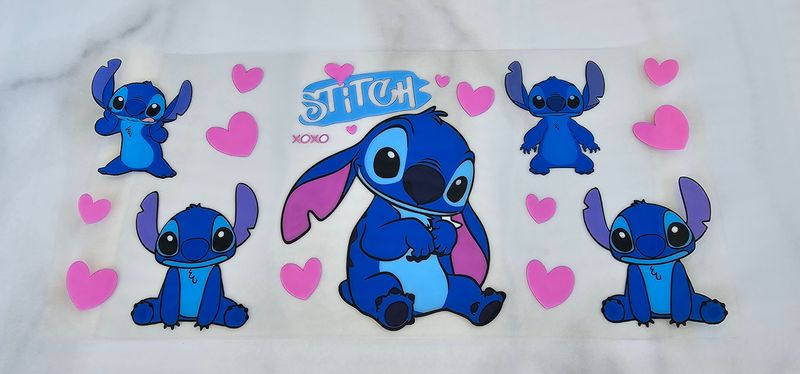 Double Sided Uv Dtf Wrap - Stitch Xoxo
