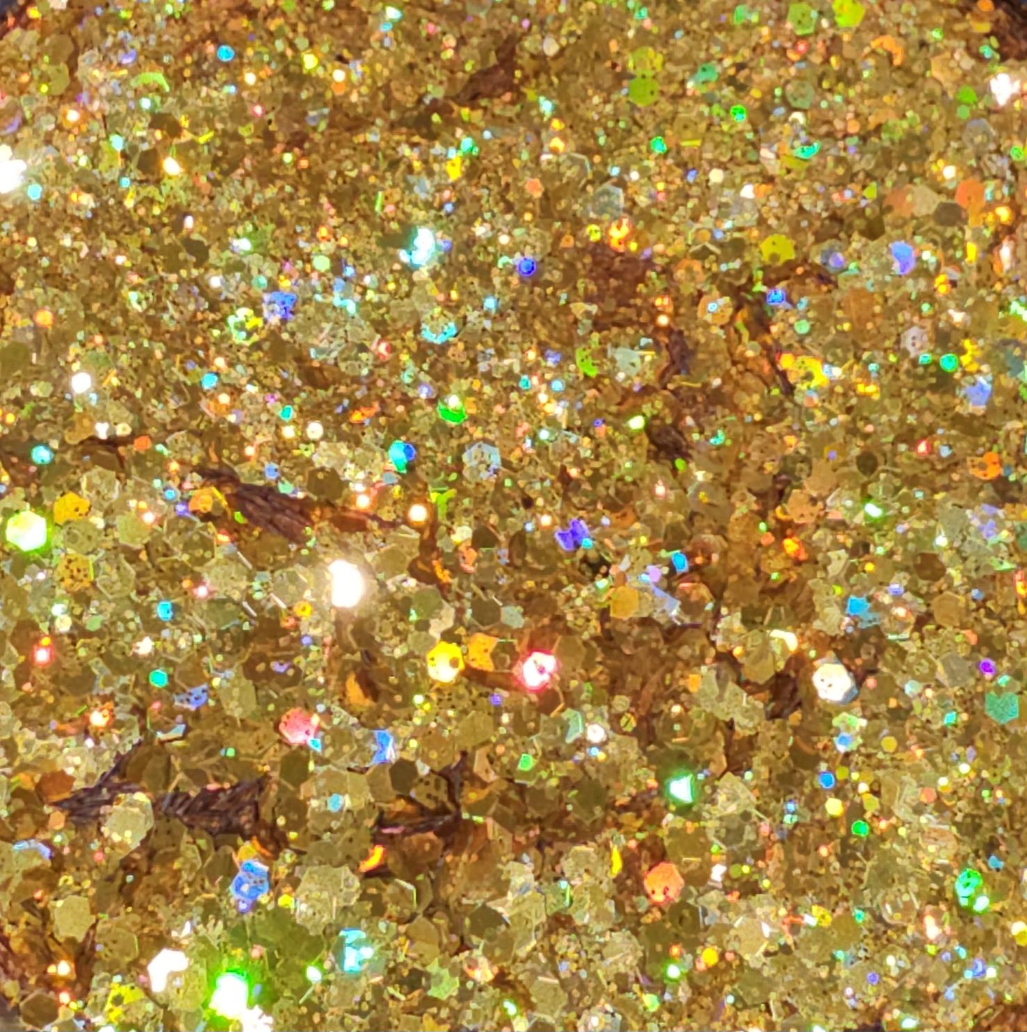 Honey Glaze Chunky Glitters Mix, GRAMS: 25g