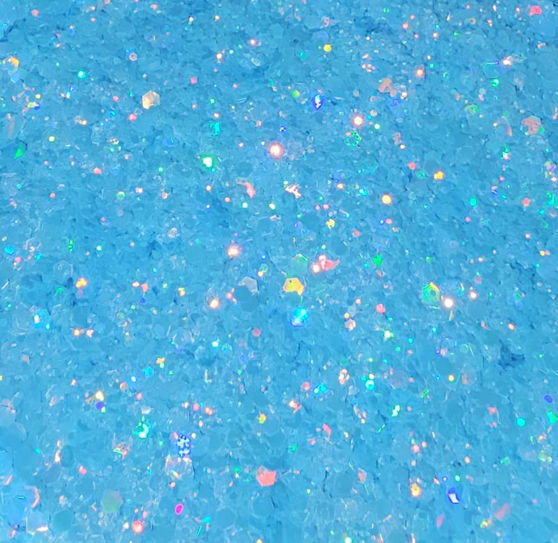 Frozen Glow Chunky Glitters Mix