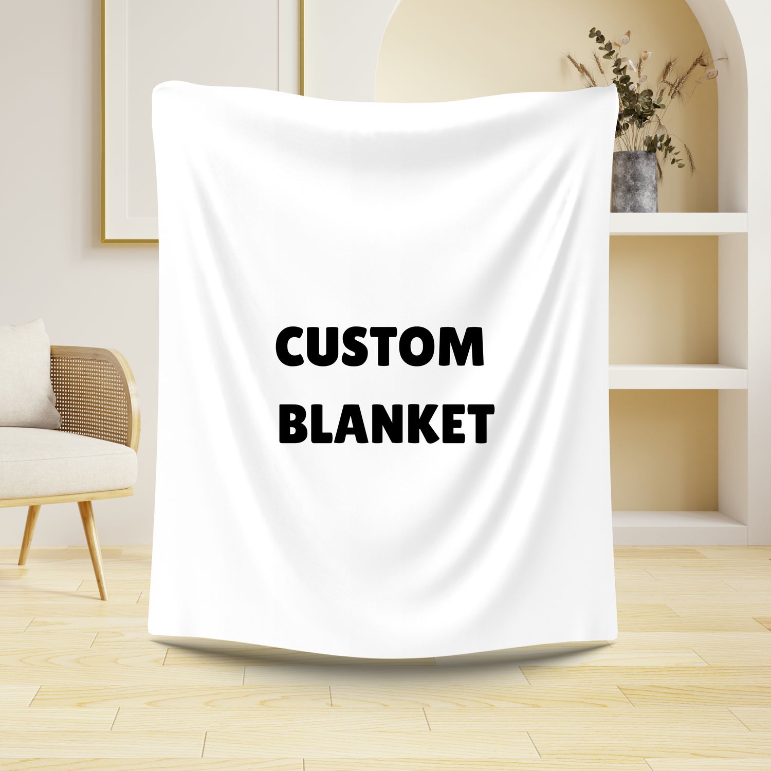 Custom Microfiber Blanket