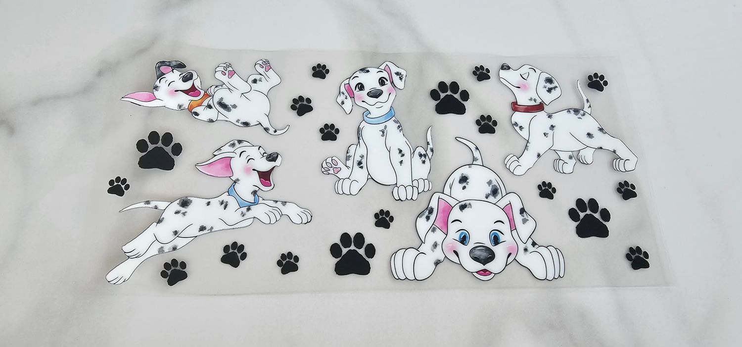 Double Sided Uv Dtf Wrap - 101 Dalmatian