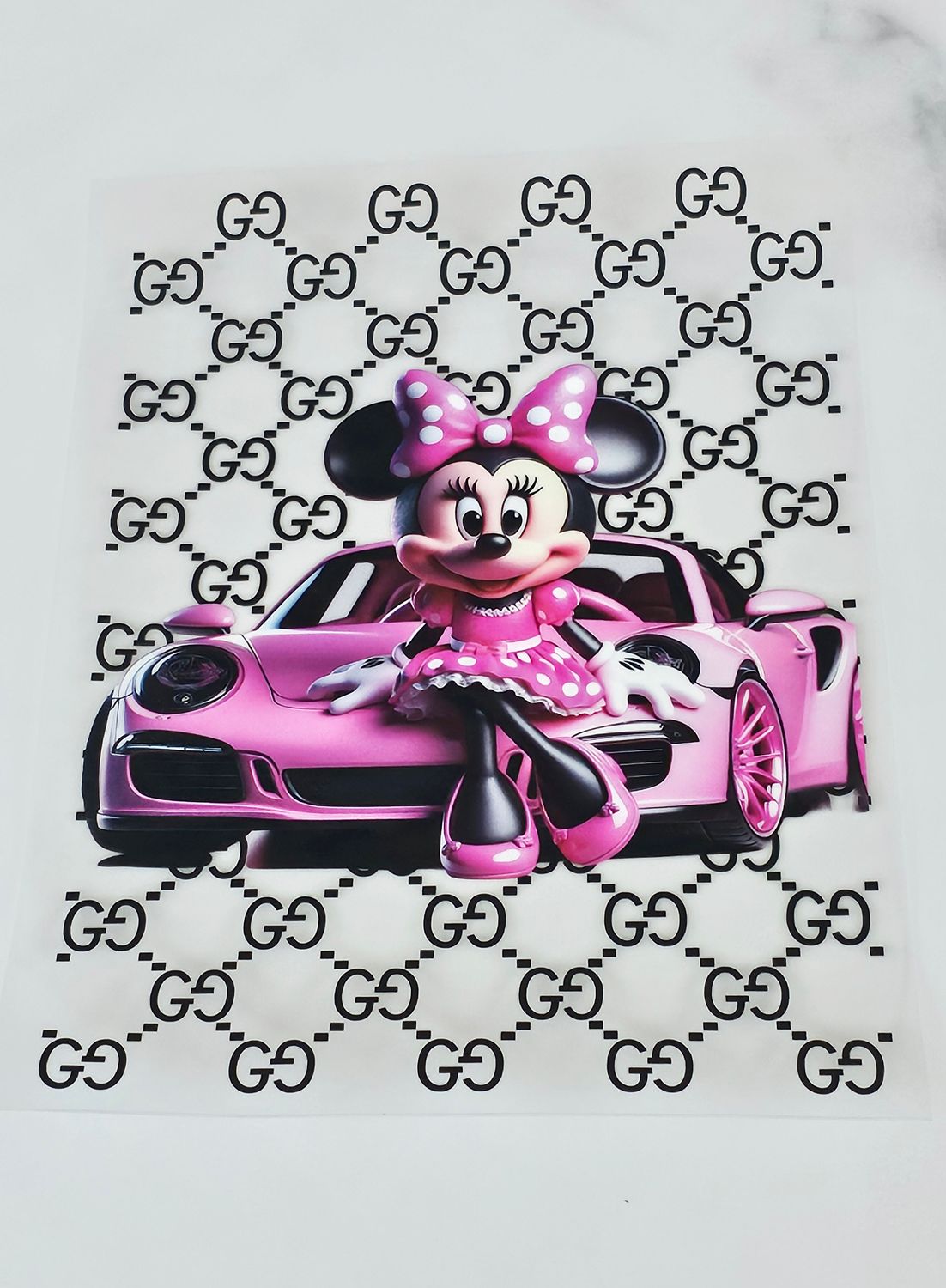 A5 Uv Dtf Wraps - Minnie Mouse