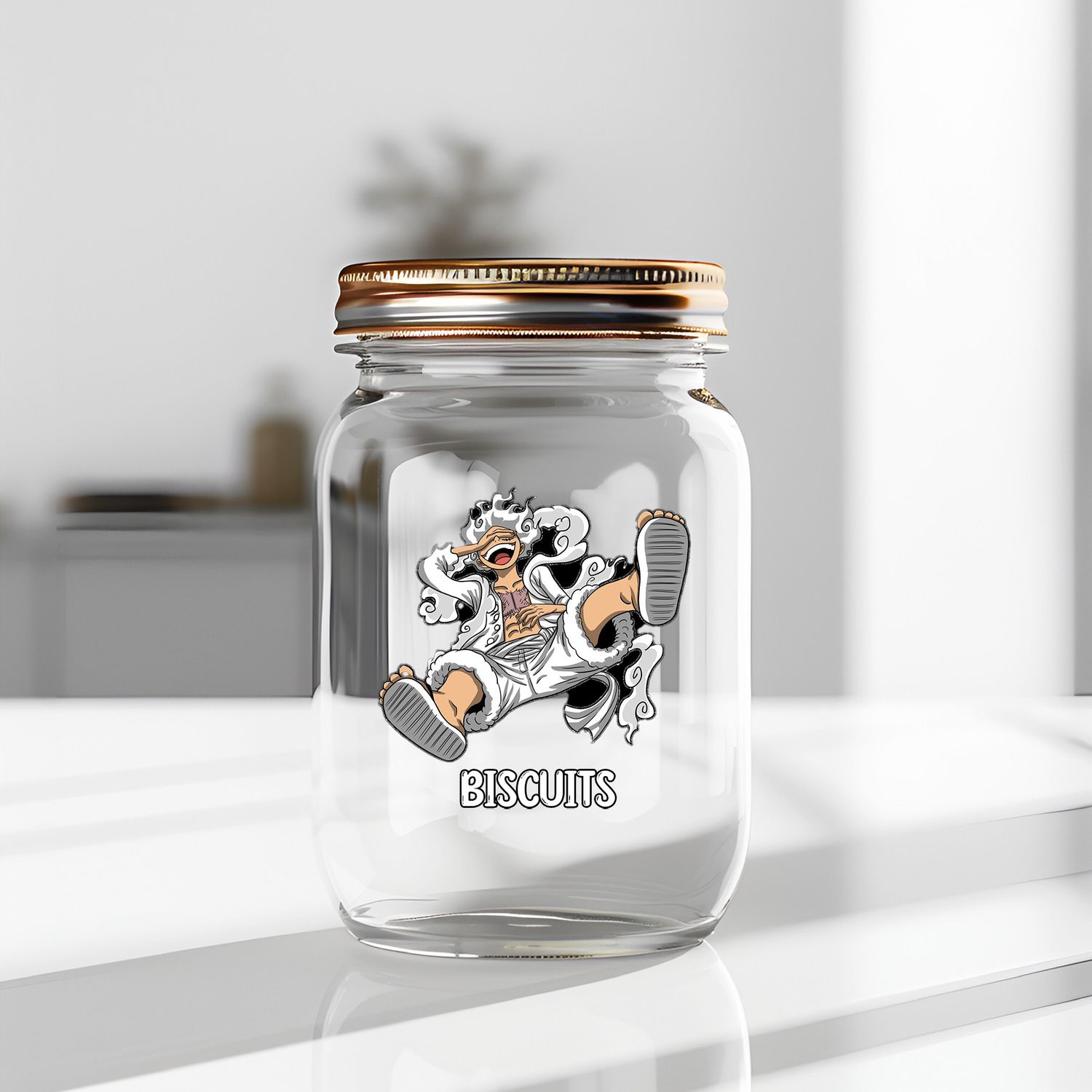 One Piece Decals Biscuits Lollies