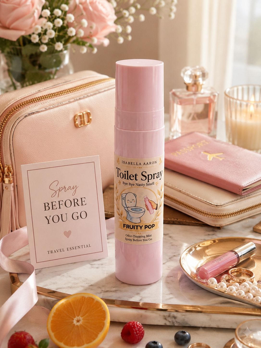 Toilet Spray Travel Mist – Fruity Pop