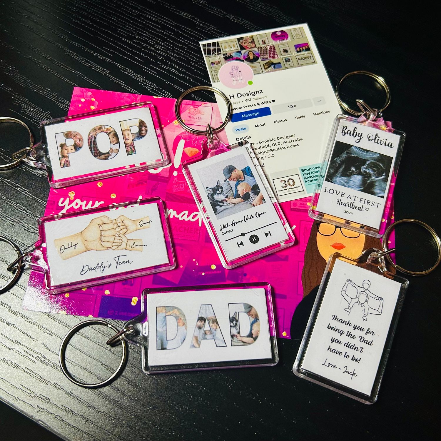 Custom Keychain Custom Keychain