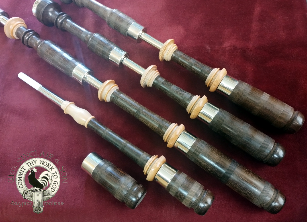 African Albizia 'SDG' Set of Bagpipes