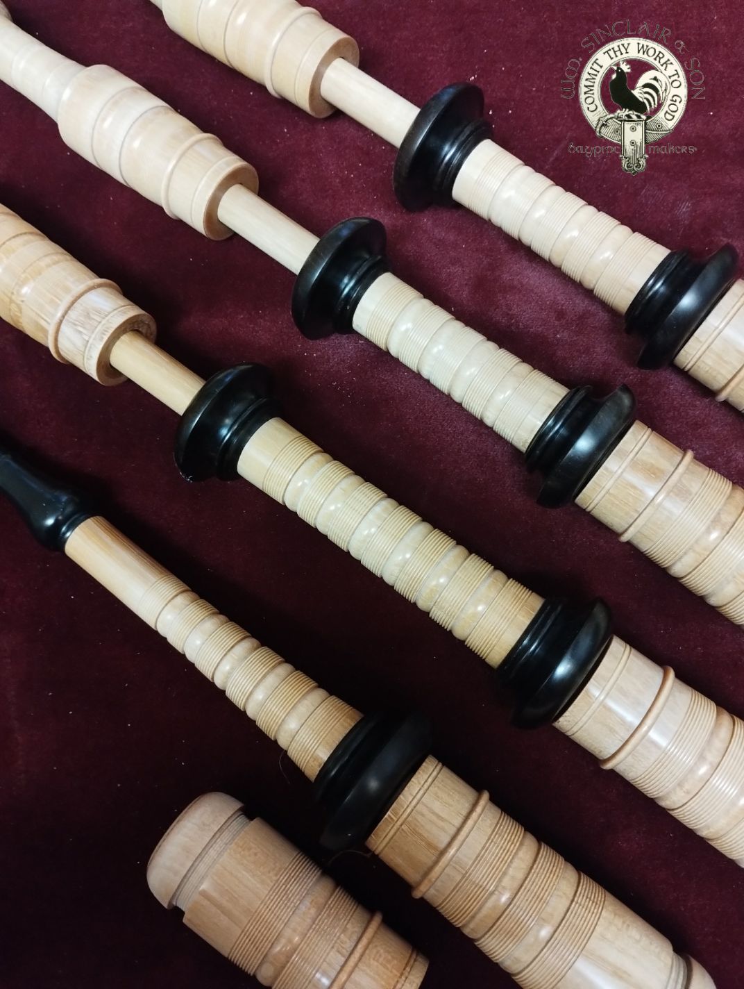 BP05 'SDG' Set of Canadian Maple Bagpipes