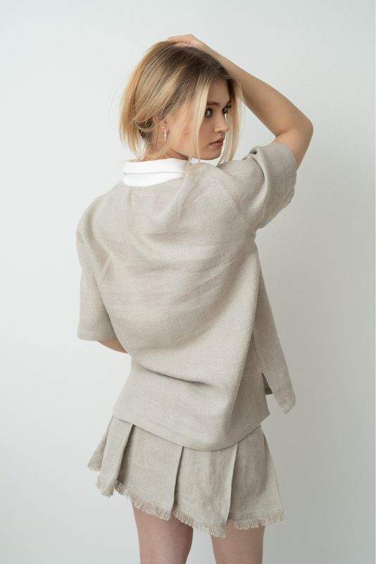 Polo Shirt "Iconic White" (Hemp)