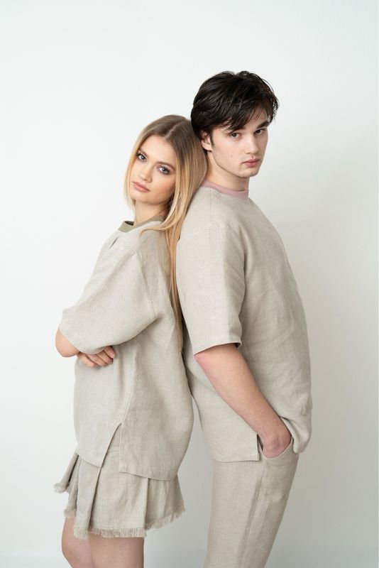 OLIVE Hemp Unisex Oversize T-Shirt