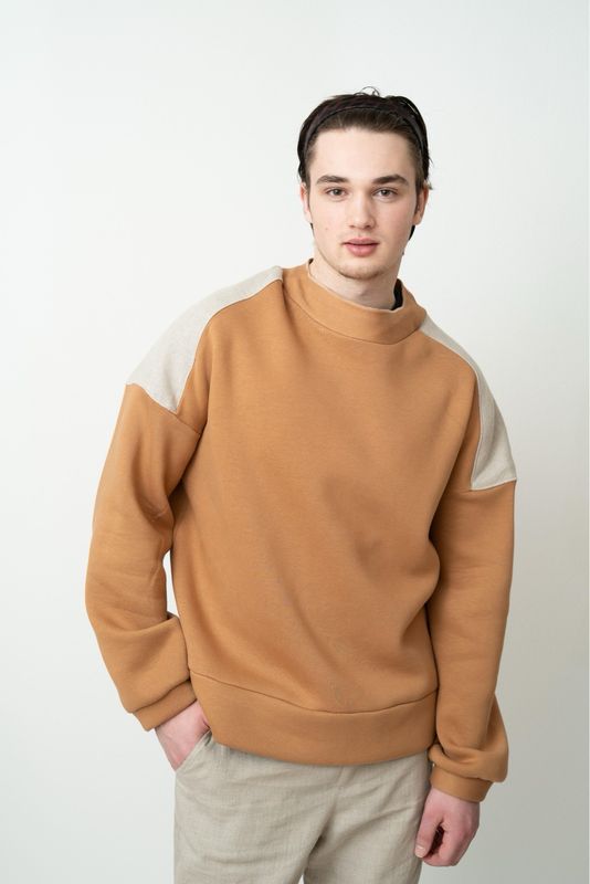 CINNAMON Hemp-Insert Cozy Sweatshirt