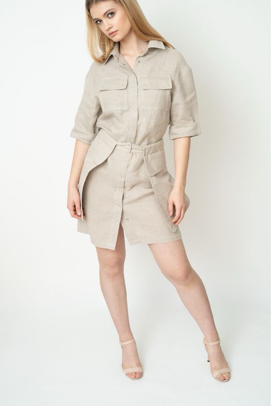 LADNA | Hemp Shirt-Dress