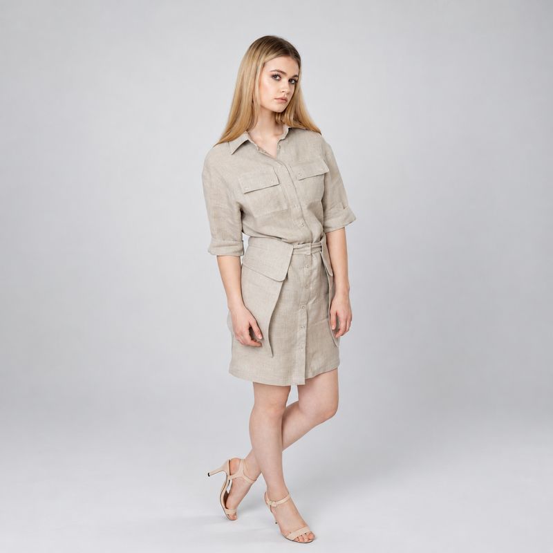 LADNA | Hemp Shirt-Dress