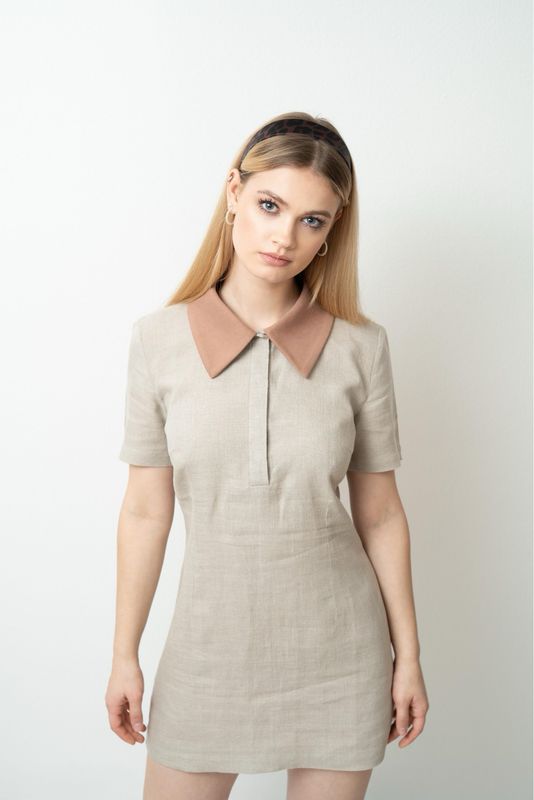MYLA | Hemp Polo Dress