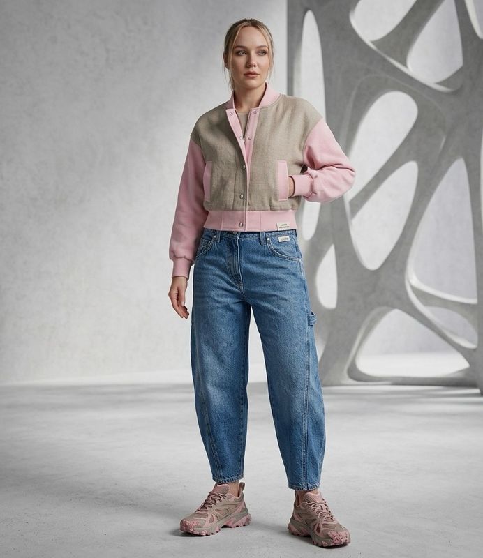 Eco Hemp Bomber – Blush Edition