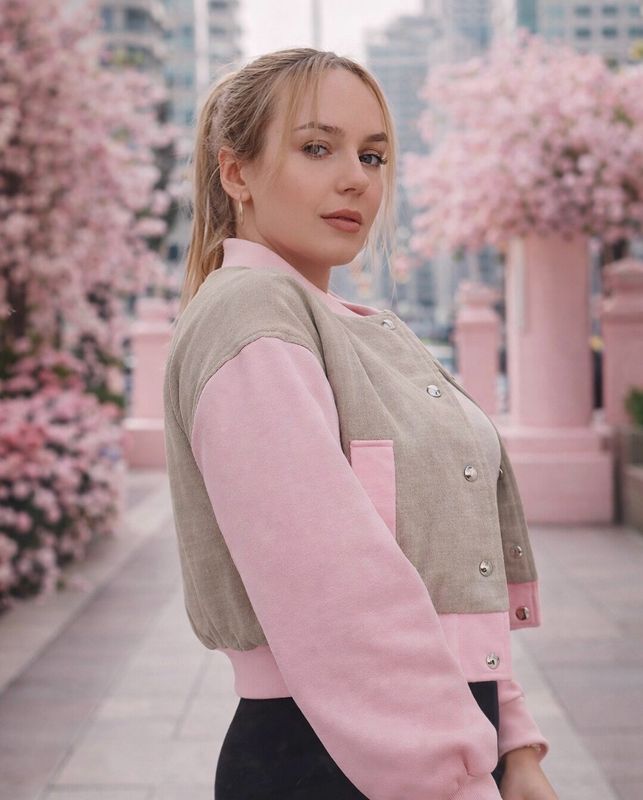 Eco Hemp Bomber – Blush Edition