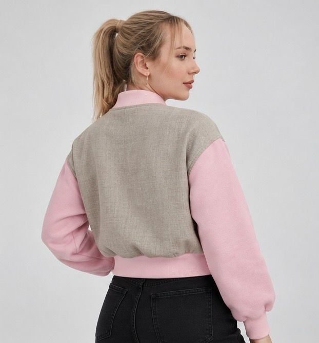 Eco Hemp Bomber – Blush Edition
